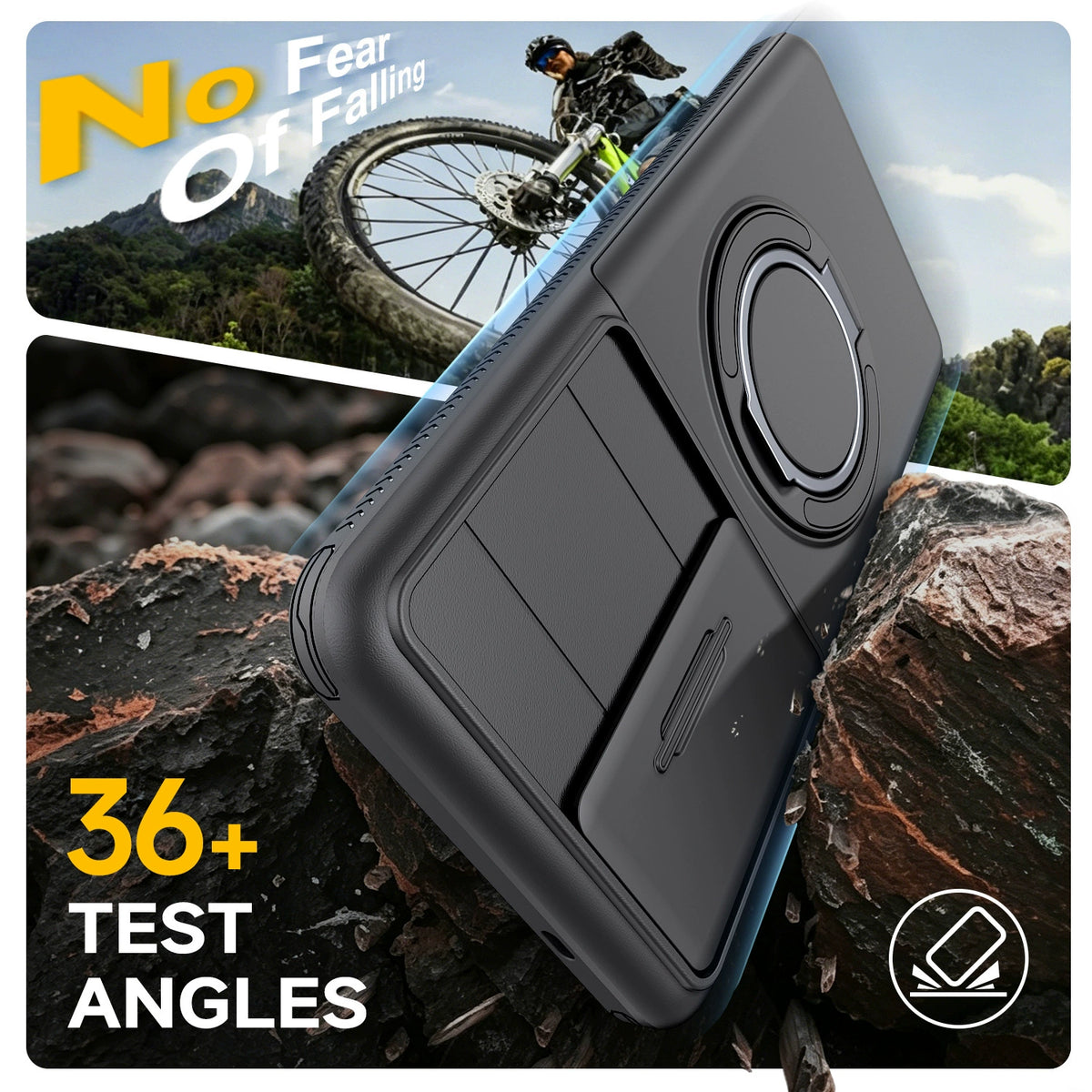 2-in-1 Anti-Drop Phone Case with Card Holder