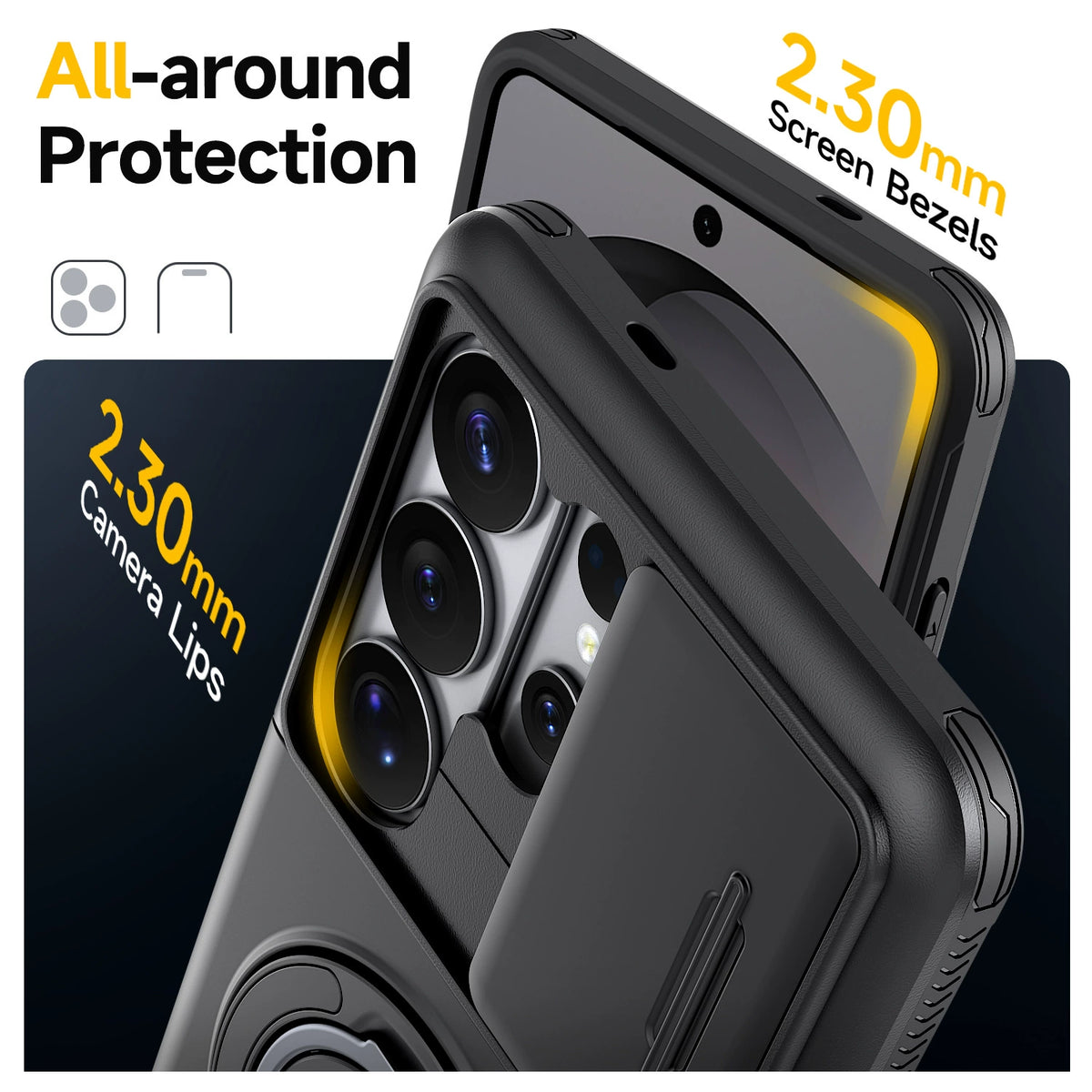 2-in-1 Anti-Drop Phone Case with Card Holder