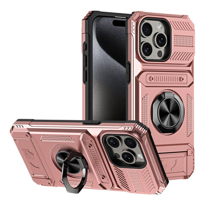🛡️Heavy Duty Magnetic Armor Phone Case- Hidden Kickstand & Built-In Wallet