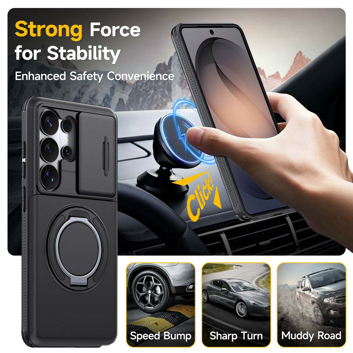 2-in-1 Anti-Drop Phone Case with Card Holder