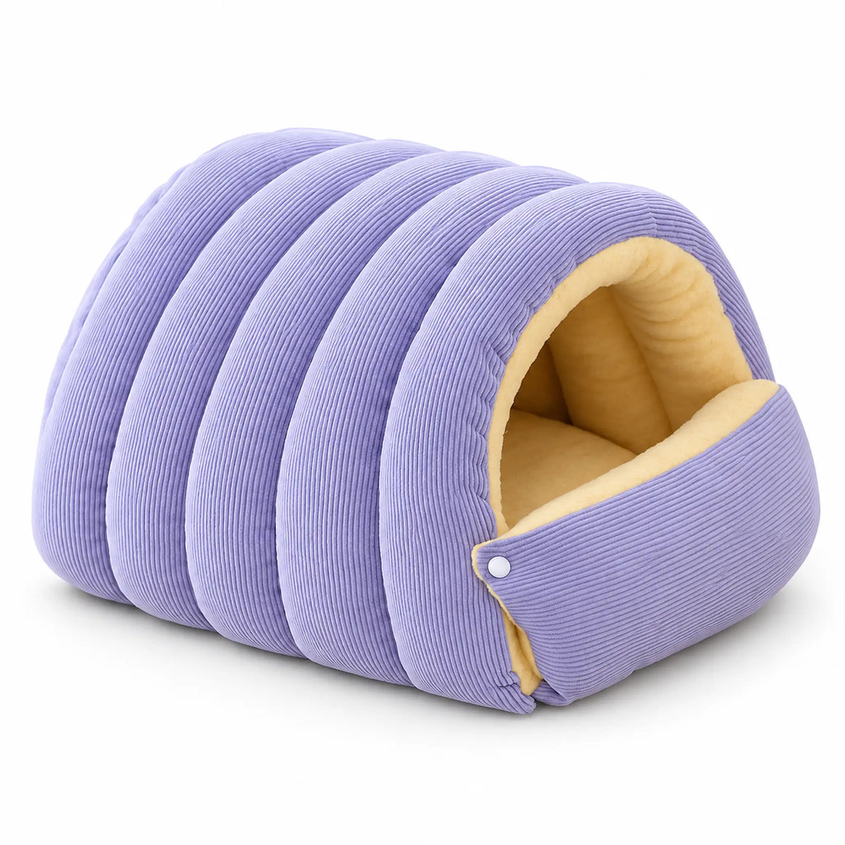 Covered Pet Bed for Cats & Small Dogs