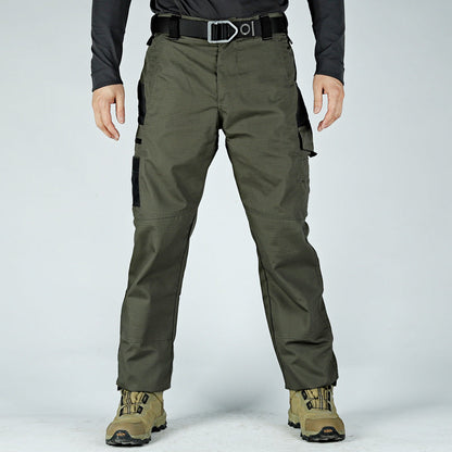 Men’s Outdoor Indestructible Tactical Pants - Multiple Pockets, Ripstop & Water-Resistant
