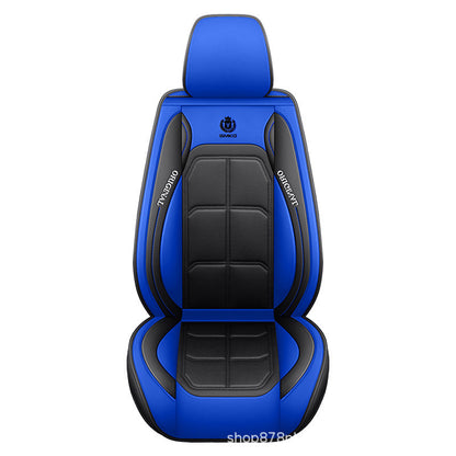🏎️ Universal Genuine Leather Car Seat Cover: Premium Comfort & Full Seat Protection