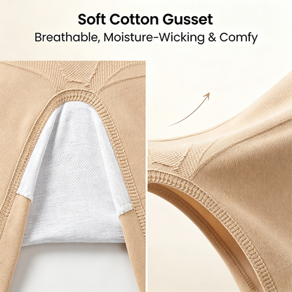 Tummy Control Butt Lifter Faja Bodysuit: Back Support Scrunch, Back Open Design🧘