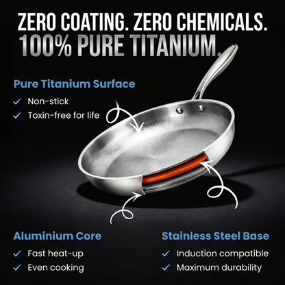 Pure Titanium Pan