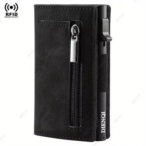 Pop Up Minimalist Cardholder Leather Wallet