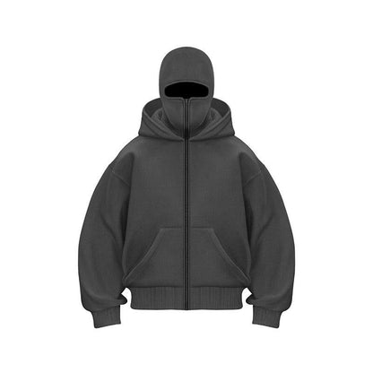 ❄️Men's Fleece-Lined Hoodie for Winter: Warm Comfort & Casual Style