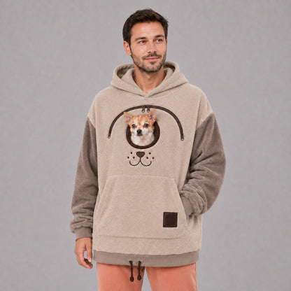 Dog Tote Carier Hoodie