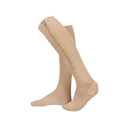 Easy-On Zipper Compression Socks