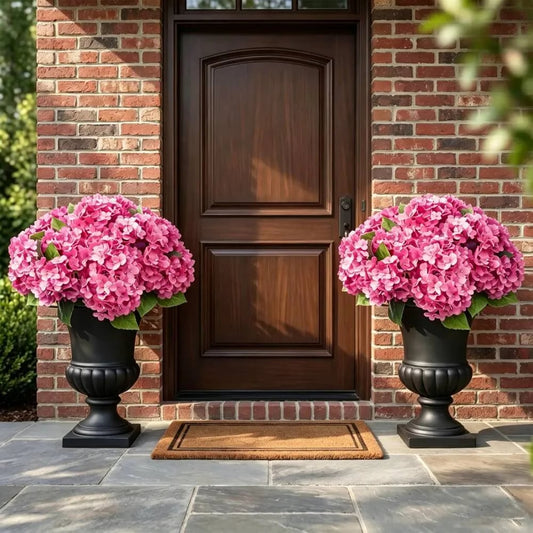 🌼 Kunstige hortensia's voor buiten – UV-bestendig, waterdicht en windbestendig 💐🌸