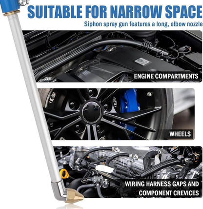 🔥LAST DAY 49% OFF - 🛠️💧High-Pressure Pneumatic Air Blow Gun with Extended Nozzle for Engine & Mechanical Deep Cleaning