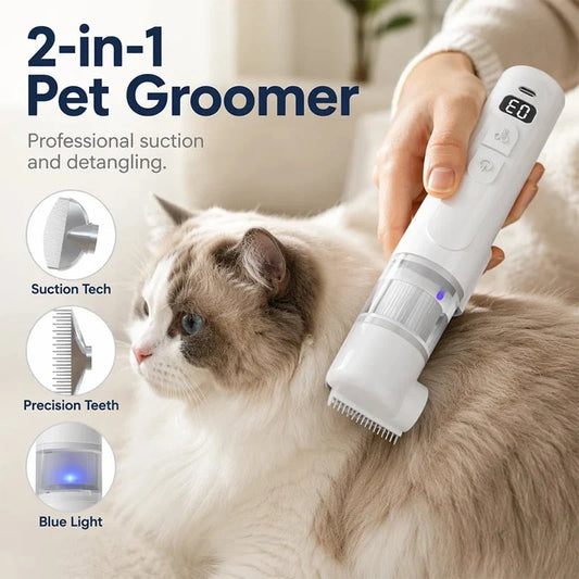 🔥Electric Pet Flea Remover and Detangling Comb