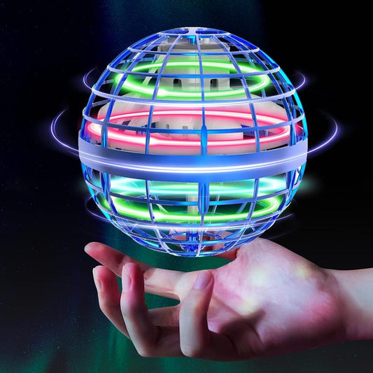 Fly Orb Ball Toys Soaring Hover Boomerang Spinner Hand Controlled Mini Drone Cosmic Globe Spinning Kids Adults Outdoor Birthday Gift Cool Stuff for Boys Girls 6 7 8 9 10+ Year Old