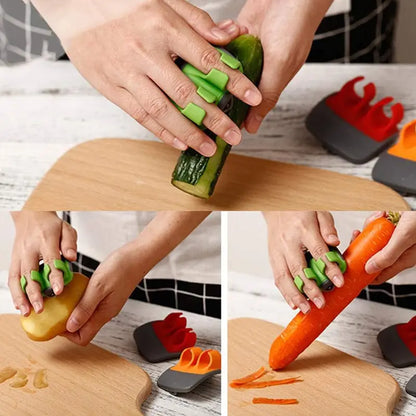 Finger-Grip Vegetable Peeler | 2 or 4 Pack