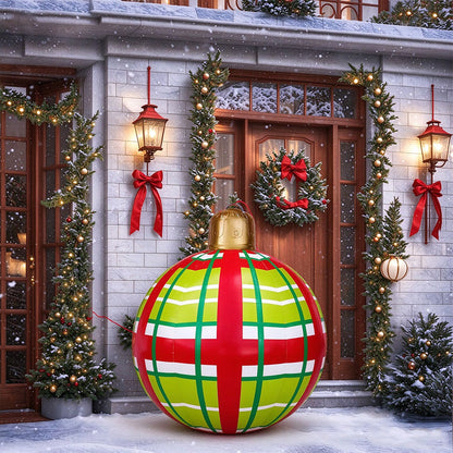✨ Outdoor Christmas PVC inflatable Decorated Ball: Festive Decorations & Holiday Cheer
