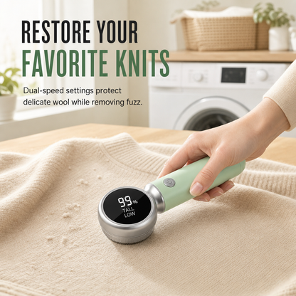 Smart Electric Fabric Shaver & Pet Hair Remover – Winter Clothing Essential