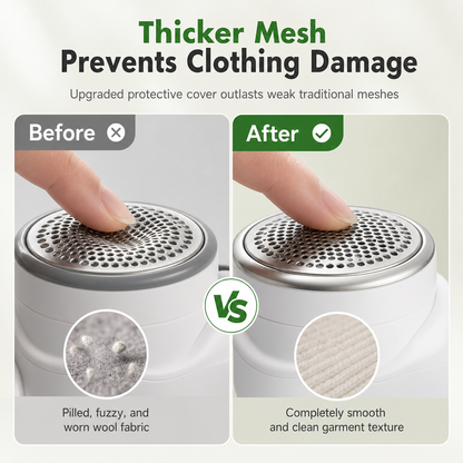 Smart Electric Fabric Shaver & Pet Hair Remover – Winter Clothing Essential