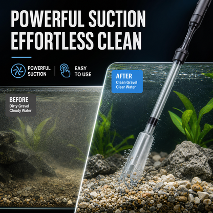 51% off 🔥 Electric Aquarium Gravel Cleaner