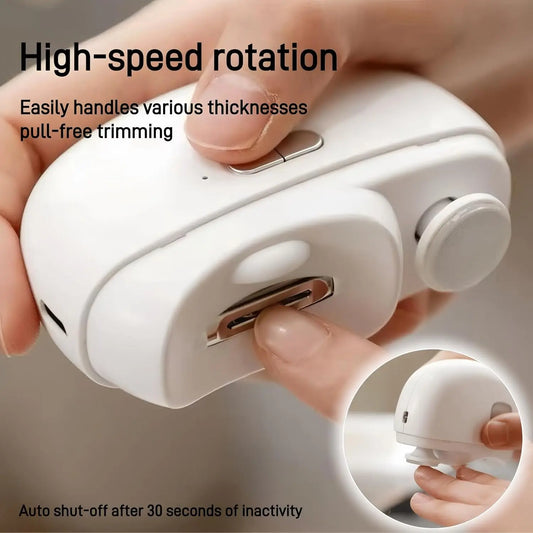 Automatic Electric Nail Clipper with Polisher