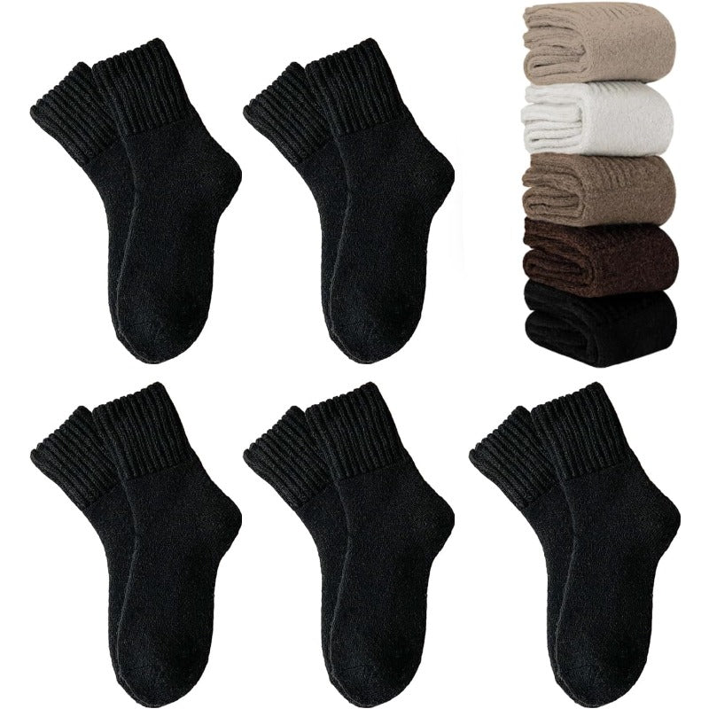 Wool-Blend Thermal Crew Socks