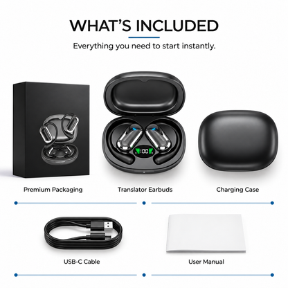 AI Translator Earbuds