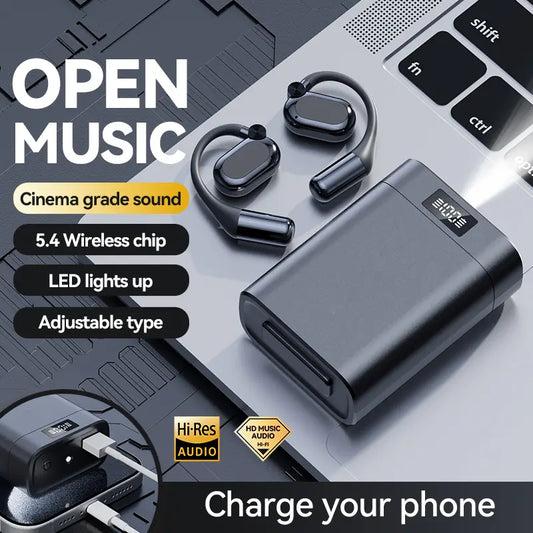 🎧Bluetooth Earbuds with Smartphone Charging Support