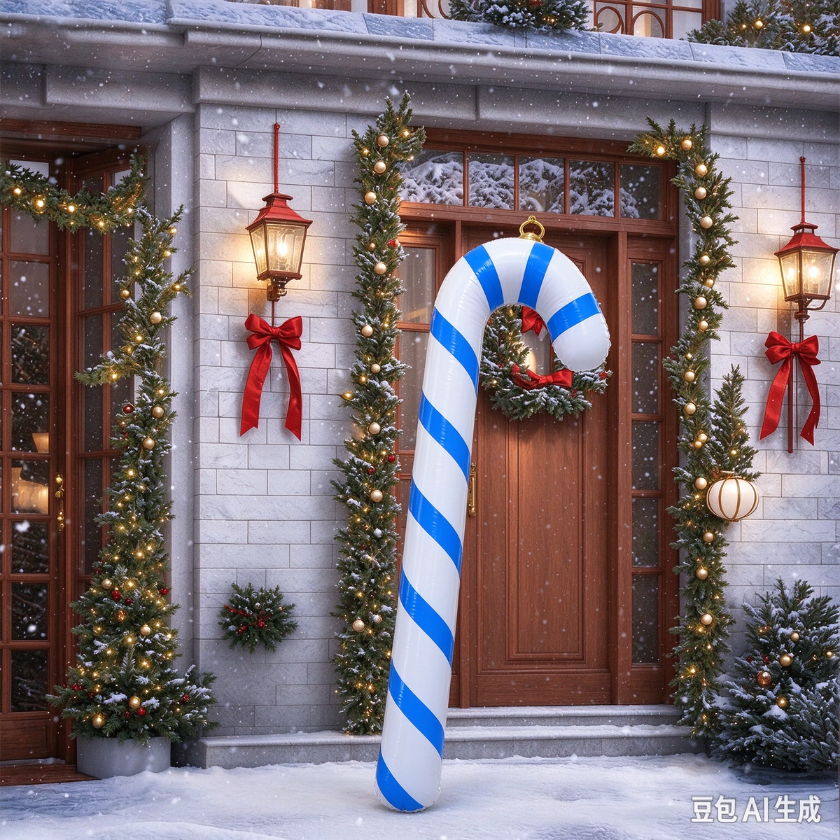 ✨ Outdoor Christmas PVC inflatable Decorated Ball: Festive Decorations & Holiday Cheer
