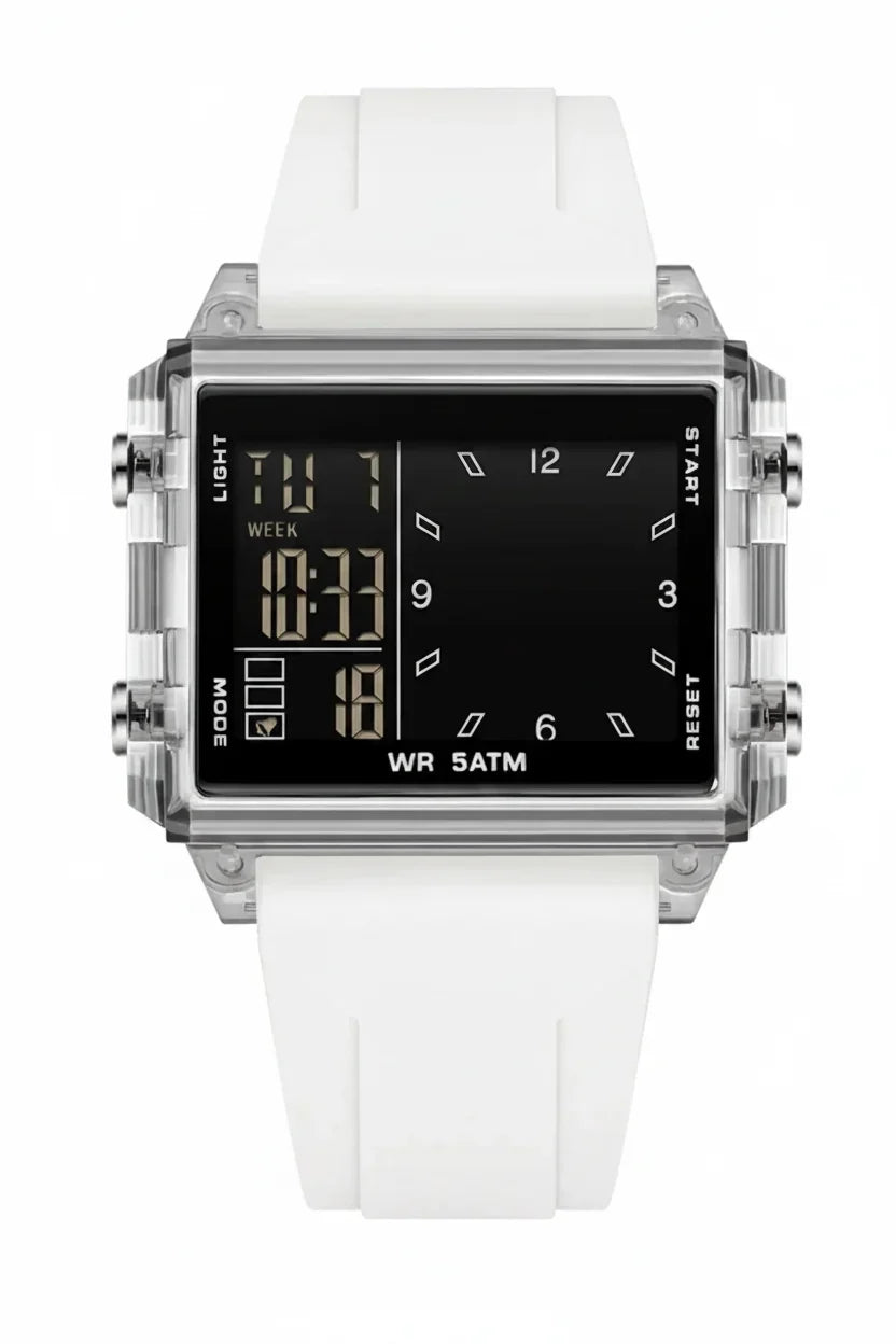 🔥Analog-Digital Sport Watch – Waterproof, Luminous & Multi-Function