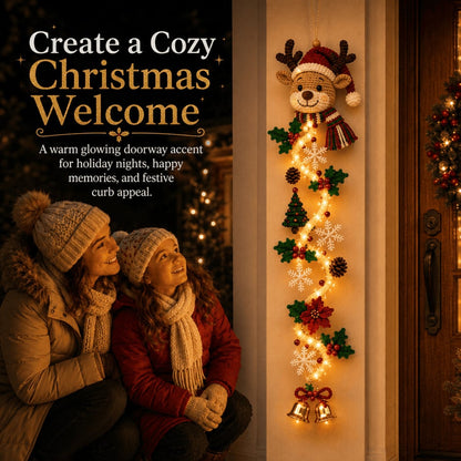 ⏳ Last day! 49% OFF – 🎄✨🎅 Glowing Christmas Door Hanger