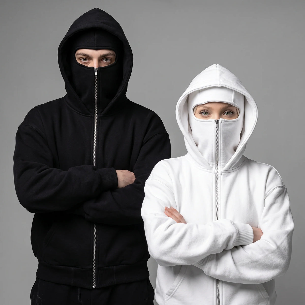 M-S Zipped Hoodie (unisex)