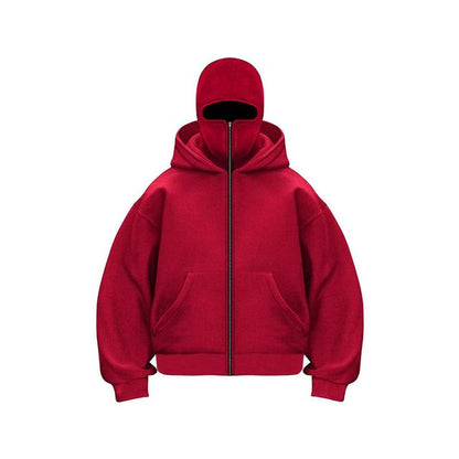 ❄️Men's Fleece-Lined Hoodie for Winter: Warm Comfort & Casual Style