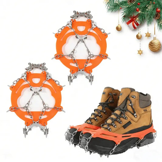 Anti-Slip Ice Cleats for Shoes: Secure Traction for Walking & Hiking