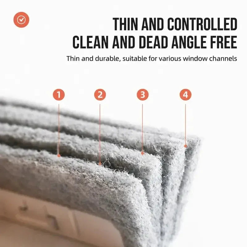 2-in-1 Groove Cleaning Sponge Brush - Easy Cleaning & Convenient