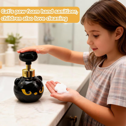 Cute Cat Paw Foam Soap Dispenser