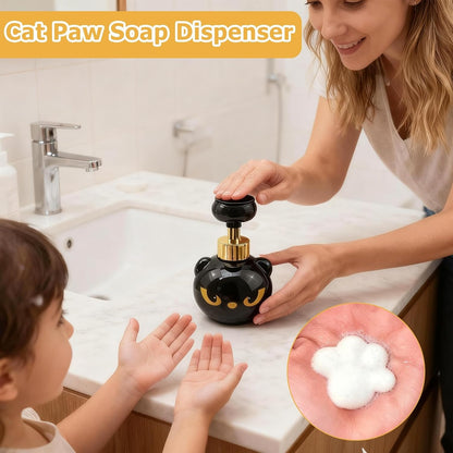 Cute Cat Paw Foam Soap Dispenser