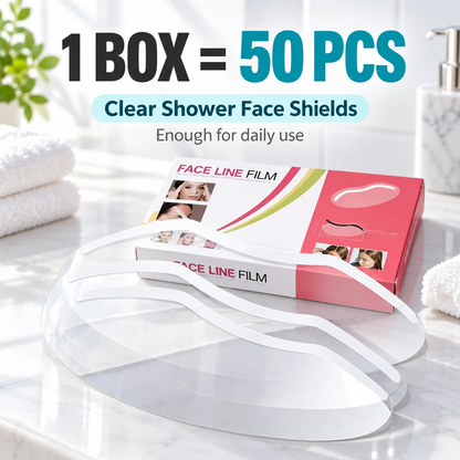 Transparent Hair Washing & Coloring Face Shield - Splash Protection & Easy Use