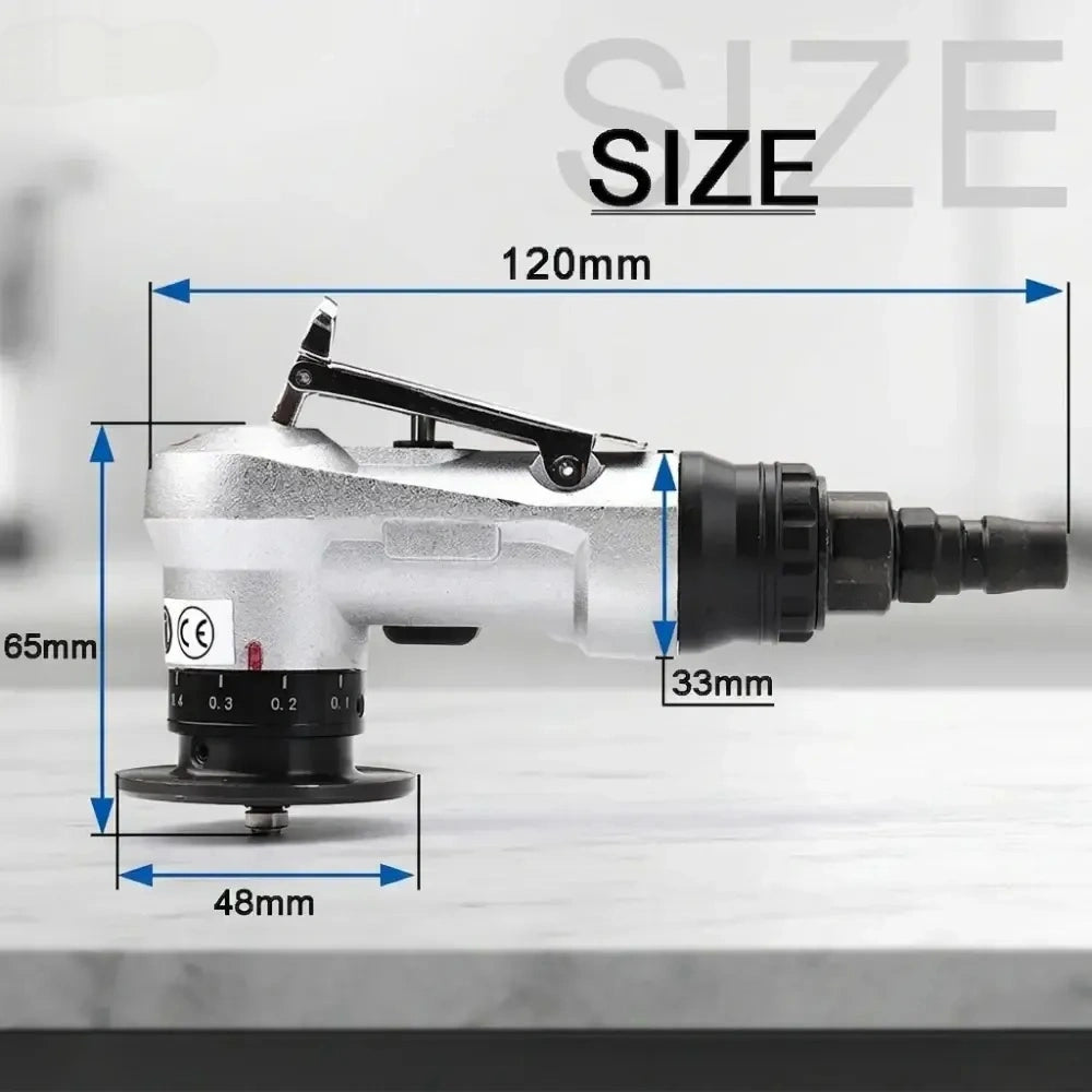Pneumatic Chamfering Tool — Clean 45° Bevels in 3 Seconds