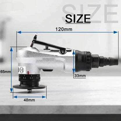 Pneumatic Chamfering Tool — Clean 45° Bevels in 3 Seconds