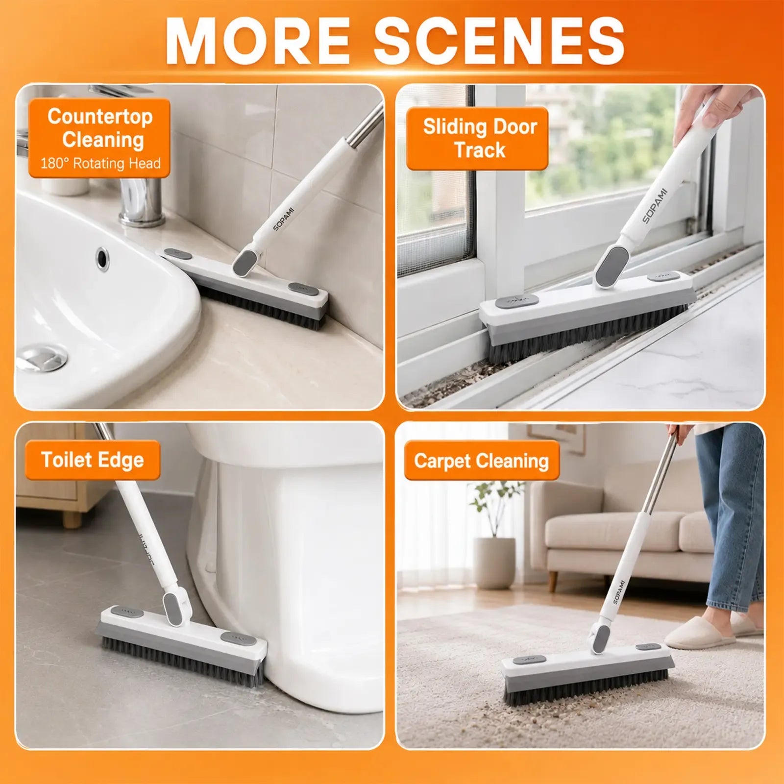 80° Rotating Gap Cleaning Tool