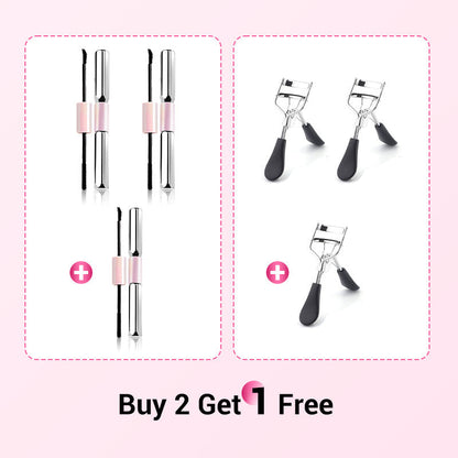 💕50% OFF NOW! Double-Ended Waterproof Lengthening & Curling Mascara, Cartoon-Like Voluminous Lashes, Smudge-Proof Long Lasting Eye Makeup, No Clumping Lash Mascara