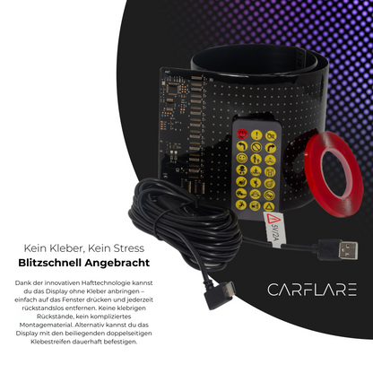 2er Set CarFlare® LED - Panel 12CM x 60CM x 2 Stück