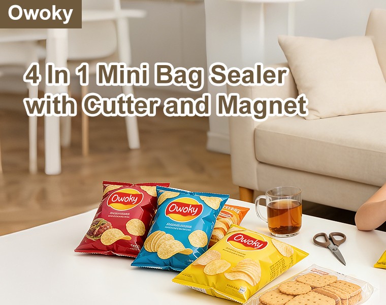 Mini bag sealer lifestyle view 1