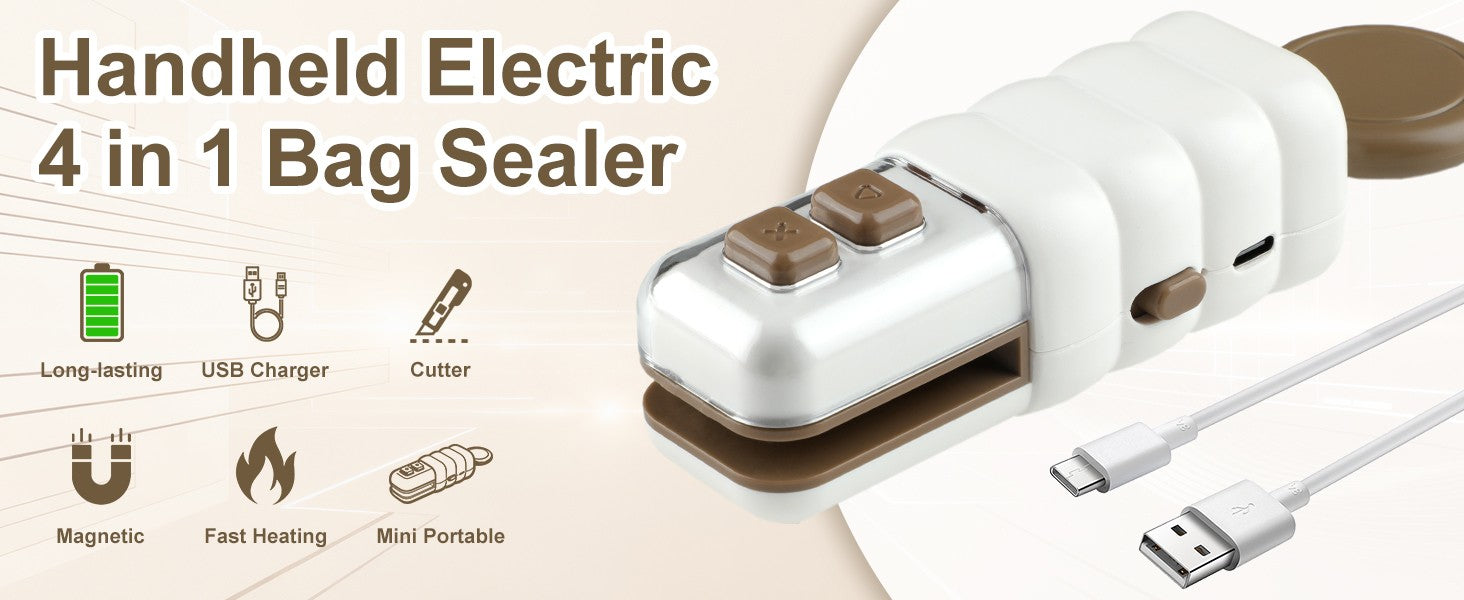 Four in one electric bag sealer overview