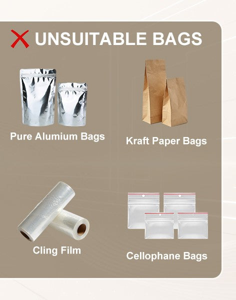 Bag compatibility guide panel 3
