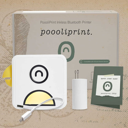 PoooliPrint L1/L2 Inkless Pocket Printer + 🌟 FREE Paper Roll 🌟