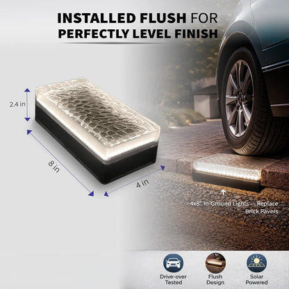 Solar Paver Light 4x8