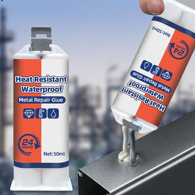 No Welding Needed! Heavy Duty Waterproof Heat Resistant Metal Repair Glue