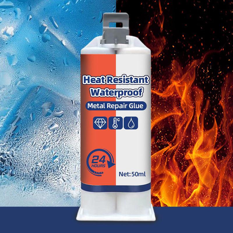 No Welding Needed! Heavy Duty Waterproof Heat Resistant Metal Repair Glue