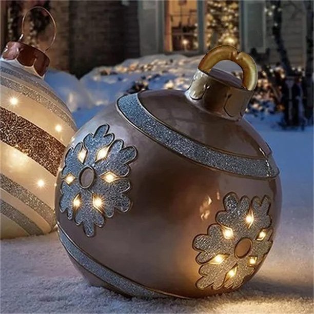 ✨ Outdoor Christmas PVC inflatable Decorated Ball: Festive Decorations & Holiday Cheer