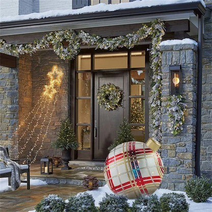 ✨ Outdoor Christmas PVC inflatable Decorated Ball: Festive Decorations & Holiday Cheer